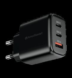 Адаптер ArmorStandart Resolute Power ARP-621 65W GaN Black (ARM70023)
