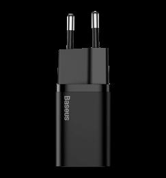 Адаптер Baseus Super Si quick charger IC 30W EU Black (CCSUP-J01)