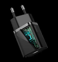 Адаптер Baseus Super Si Quick Charger Type-C 20W Black (CCSUP-B01)