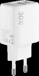 Адаптер Keephone 30W BOOSTER GaN Power (А+С) White (KPBOOS36ACWH)