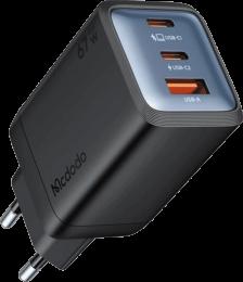 Адаптер Mcdodo [CH-0970] Mini Fast Charger 2xUSB-C+USB 67W (White)
