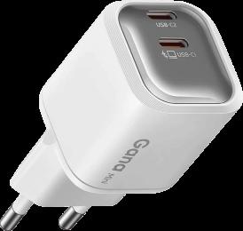 Адаптер Mcdodo [CH-1001] PD Fast Charger 2xUSB-C 45W (White)