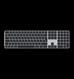 Apple Magic Keyboard with Touch ID and Numeric Keypad for Mac with Apple silicon - Black Keys(MXK83UA/A) UA