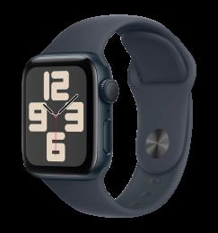 Apple Watch SE 2 2024 44mm Midnight Aluminium Case with Midnight Sport Band M/L (MXEK3)
