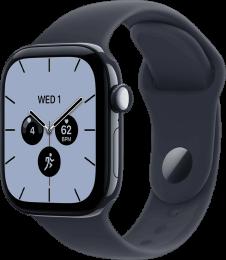 Apple Watch Series 12 Cellular 42mm Night Blue Ceramic Case with Navy Blue Sport Band S/M (MJGY4)