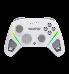 Бездротовий геймпад Ajazz GP100 2.4G/BT/USB (Switch/PC/iOS/Android) RGB White