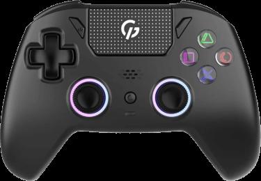 Бездротовий геймпад GamePro GPS20B 2.4G/BT 5.1/USB (Switch/PC/PS/iOS/Android) RGB Black