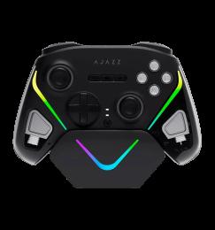 Бездротовий геймпад із зарядною станцією Ajazz GP100S 2.4G/BT/USB (Switch/PC/iOS/Android) RGB Black