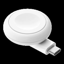 Бездротовий зарядний пристрій Belkin BoostCharge Portable USB-C  Apple Watch Charger White (WIZ022GLWH-B1)