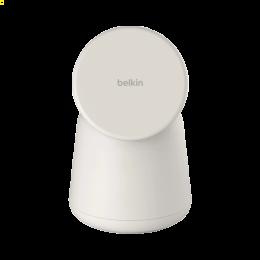 Бездротовий ЗП Belkin 2в1 MagSafe iPhone/Watch/AirPods, Sand Mass (WIZ020VFH37)