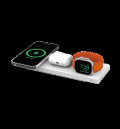 Бездротовий ЗП Belkin 3in1 MagSafe, white (WIZ016VFWH)