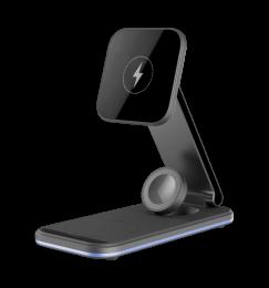 Бездротовий ЗП Proove Energy Fold 3 in 1 (black)
