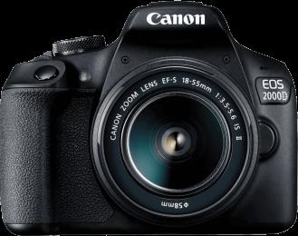 Цифр. фотокамера дзеркальна Canon EOS 2000D + об`єктив 18-55 IS II