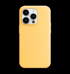 Чохол Monblan для iPhone 14 Pro Magnetic Silicone MagSafe (Sunglow)
