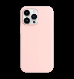 Чохол Monblan для iPhone 14 Pro Max Magnetic Silicone MagSafe (Chalk Pink)