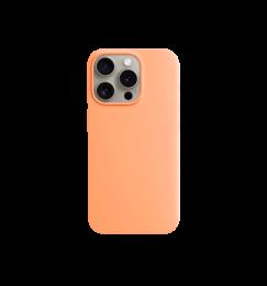 Чохол Monblan для iPhone 15 Pro Max Magnetic Silicone MagSafe Orange Sorbet