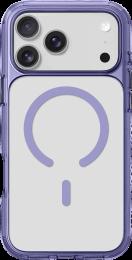 Чохол-накладка LAUT CRYSTAL MATTER X for iPhone 17 Pro Max MagSafe Purple Crystal (L_IP25D_CMX_PU)