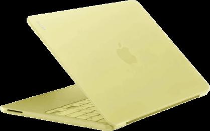 Чохол-накладка LAUT HUEX для 13" MacBook Neo, полікарбонат, жовтий (L_MBN_HX_Y)