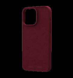 Чохол Njord Suede MagSafe Case Crimson Red for iPhone 15 Pro (NA53SU11)