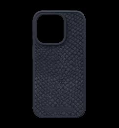 Чохол Njord Salmon Leather MagSafe Case Black for iPhone 15 Pro (NA53SL00)