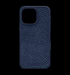 Чохол Njord Salmon Leather MagSafe Case Petrol Blue for iPhone 15 Pro (NA53SL01)