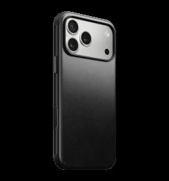 Чохол Nomad Modern Leather Horween Black for iPhone 17 Pro (NM014308858)
