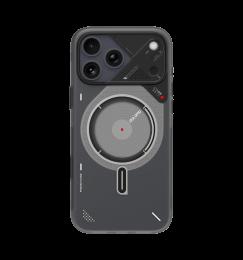 Чохол AULUMU A17 Frosted case for iPhone 17 Pro Translucent Gray Black (A17-TPU-GY-PRO)