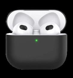 Чохол Blueo Airpods 4 Liquid Silicone Case Black