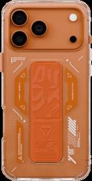 Чохол для iPhone 17 Pro Max Skinarma Helio (Mag-Charge + Grip-Stand) Orange