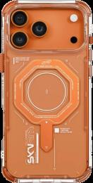 Чохол для iPhone 17 Pro Max Skinarma Magma (2025) Mag-Charge Orange