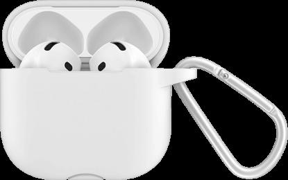 Чохол Keephone Airpods 4 Liquid Silicone Case White (KPSILIAIR4WH)