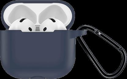 Чохол Keephone Airpods 4 Liquid Silicone Case Blue (KPSILIAIR4BL)