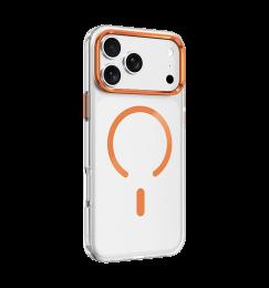 Чохол Keephone DAZZLE PRO MATTE CASE MagSafe Case for 17 Pro Orange Titanium (KPDAM17POR)