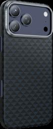 Чохол Keephone KEVLAR Paris MagSafe Case for 17 Pro Blue Titanium (KPKLPR17PBL)