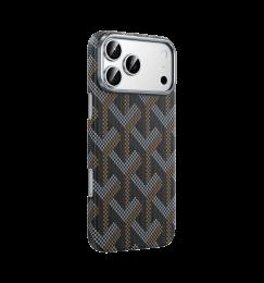 Чохол Keephone KEVLAR PRAGUE MagSafe Case for 17 Pro Max Meteor (KPKVPG17PMMT)