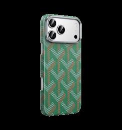 Чохол Keephone KEVLAR PRAGUE MagSafe Case for 17 Pro Max Moss (KPKVPG17PMMO)