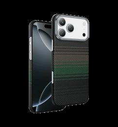 Чохол Keephone KEVLAR STARRY MagSafe Case for 17 Pro Max Black (KPKVSE17PMSY)