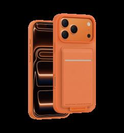 Чохол Keephone SUEDEA MagSafe Case for 17 Pro Max Cosmic Orange (KPSUDA17PMOR)