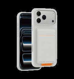 Чохол Keephone SUEDEA MagSafe Case for 17 Pro Max Light Grey (KPSUDA17PMGY)