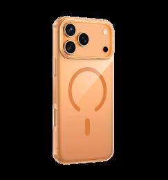 Чохол Keephone X-CRYSTAL MAGSNAPE MagSafe Case for 17 Pro ORANGE Titanium (KPX-CY17POR)