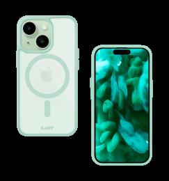 Чохол Laut HUEX PROTECT MagSafe IMPKT Cell Technology iPhone 15 Plus Mint (L_IP23C_HPT_MT)