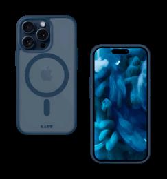 Чохол Laut HUEX PROTECT MagSafe IMPKT Cell Technology iPhone 15 Pro Dark Blue (L_IP23B_HPT_DB)
