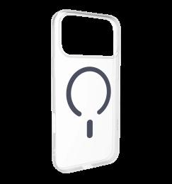 Чохол Puro Cover in TPU+PC "LITE MAG" with Magsafe for iPhone 17 Pro Max Transparent Dark Blue (PUIPC17P69LITEMDKBL)