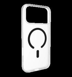 Чохол Puro Cover in TPU+PC "LITE MAG" with Magsafe for iPhone 17 Pro Transparent  Black (PUIPC17P63LITEMBLK)