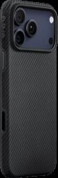 Чохол Pitaka Aramid ProGuard Twill Black/Grey for iPhone 17 Pro Max (KI1701MGPM)