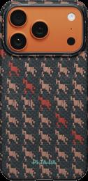 Чохол Pitaka Edge Ultra-Slim Happiness Rides Ebony for iPhone 17 Pro Max (HR1707PM)