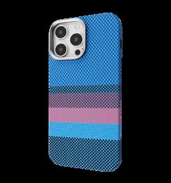 Чохол Proove Gleam Case with Magnetic Ring iPhone 15 Pro (blue borders)