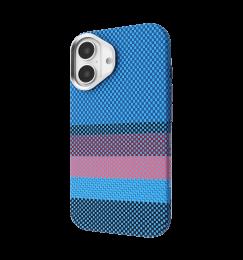 Чохол Proove Gleam Case with Magnetic Ring iPhone 16 (blue borders)