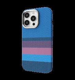 Чохол Proove Gleam Case with Magnetic Ring iPhone 16 Pro Max (blue borders)