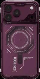 Чохол SKINARMA IPHONE 18 PRO 6.3" (2026) MAGMA Burgundy, TPU + PC